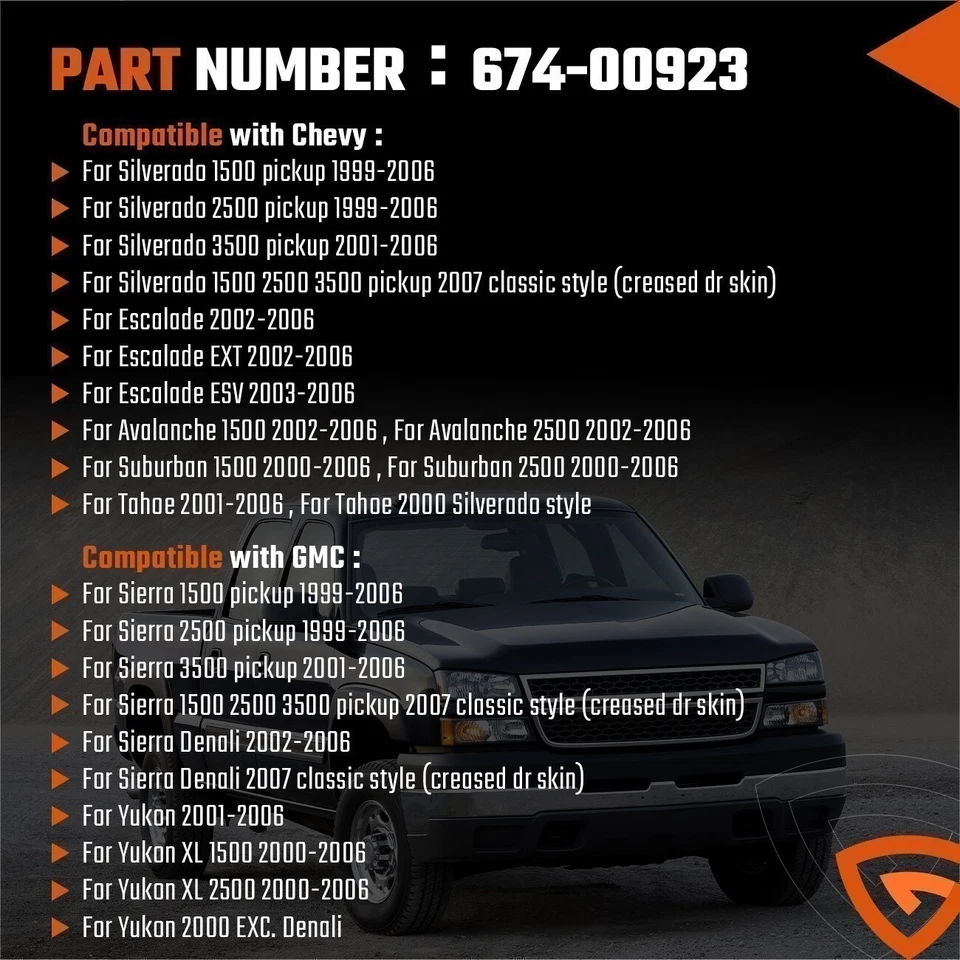 Arnés de ventilador eléctrico de soporte para Chevy Silverado Sierra 674-00923 Foto 3 de 4