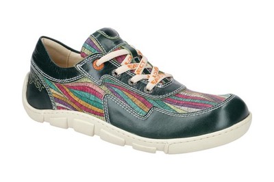 Eject FLIGHT Damenschuhe - sportliche Schnür- Halbschuhe grün Freizeit NEU