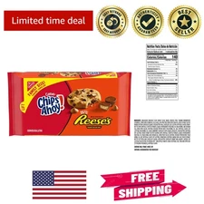 Soft and Chewy Chocolate Chip Cookies with Reese's Peanut Butter Cups 14.25 oz