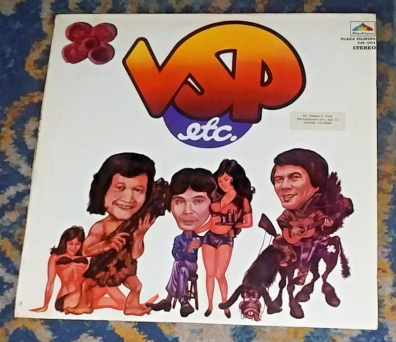 VSP ETC. / YOYOY VILLAME, MAX SURBAN, FRED PANOPIO 1979 LP Philippines RARE!!