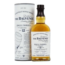Balvenie 12 Year Old - Single Barrel First Fill Whisky 70cl