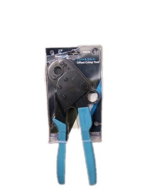 SHARK BITE 1/2in and 3/4in Offset Crimp Tool Item 5259466 NEW