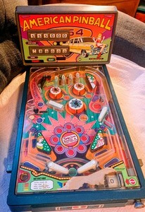TOMY American Pinball 1954 Tabletop Pinball Machine Collectible Original