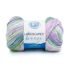 Lion Brand Landscapes Breeze Yarn-Rainforest - 3 Pack