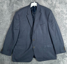 Lauren Ralph Lauren Blazer Mens 50R Suit Jacket Blue Sport Coat Stretch