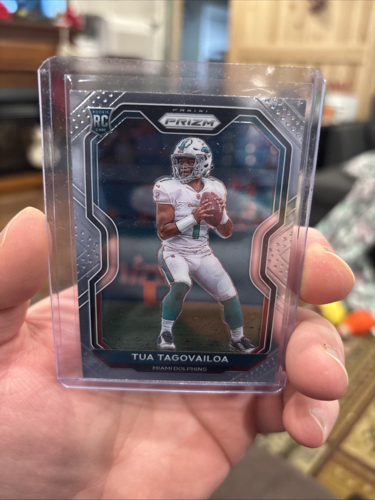 2020 Panini Prizm Tua Tagovailoa RC Rookie #339 Dolphins