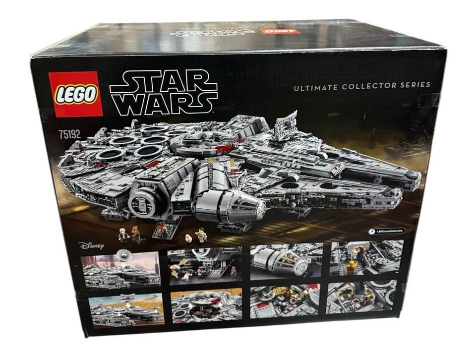 LEGO 75192 UCS STAR WARS MILLENNIUM FALCON BRAND NEW COMPLETE SEALED SET - Image 2 of 2