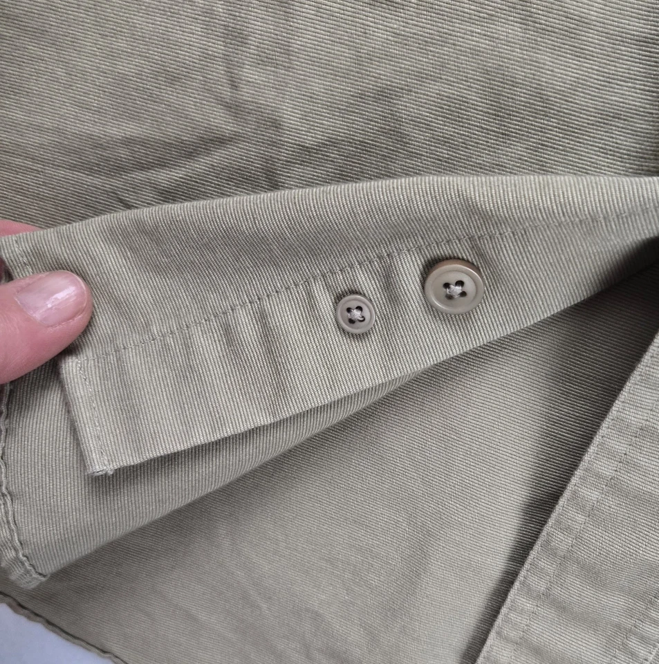 Redhead Mens LT Large Tall Tan Long Sleeve Button Shirt Workwear Fishing Hunting - Image 3 of 4