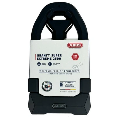 ABUS Antivol U Granit Super Extrême 2500 230x102mm 165HB230 Eurobike Award