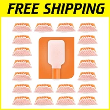 Versatile Foam Swabs for Electronics - 1000 pcs, Orange