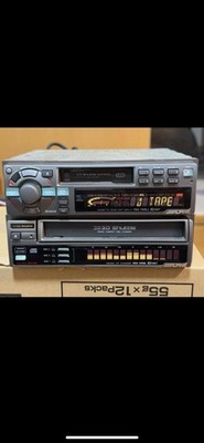 Alpine 1DIN+1DIN 3CD Cassette Deck TDA-7552J/3DA-5986 Japan Retro Jdm Autoradio