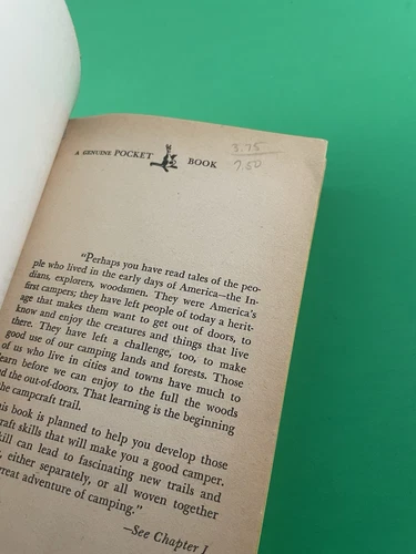 Your Own Book of Campcraft by Catherine Hammett Pocket Paperback 1952 Camping PB - Picture 4 of 7