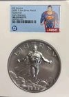 2025 Superman DC Comics 2.5oz Silver Medal NGC MS69 Early Release Superman Label