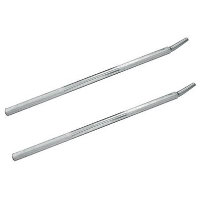 #ad 2 Pack Chrome 32quot; Standard Winch Bar for Flatbed Trailer Cargo Tie Down Strap $54.01