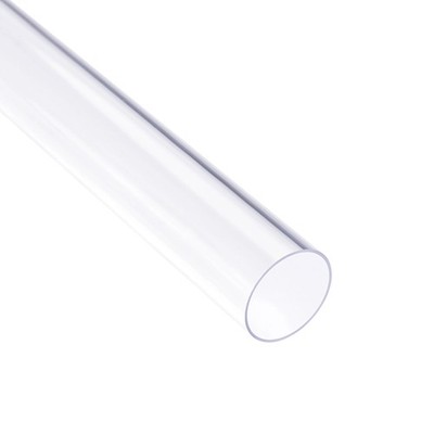 Clear Rigid PVC Pipe 29/32''ID x 1''(25mm) x 1.3ft 0.04'' Wall Round Tube Tubing