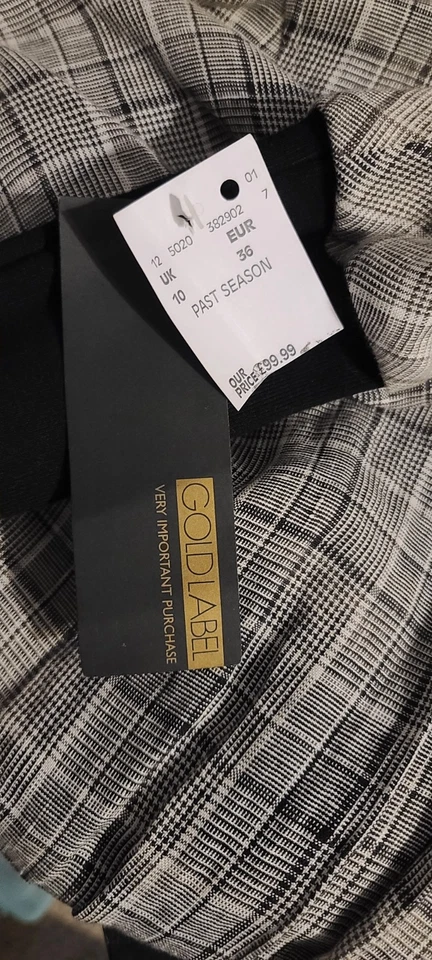 洛杉矶 Gwen Stefani 格子格子轰炸机夹克尺寸 6  — 第 4/4 张图片