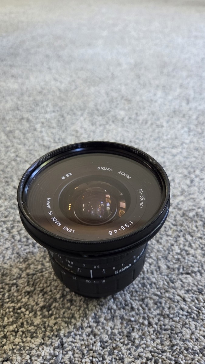 SIGMA シグマ ZOOM 18-35mm F3.5-4.5D Sigma AF 18-35mm F3.5-4.5D Aspherical Lens | eBay