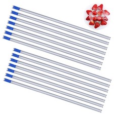 14 Pcs Plastic Wrap Cutter Slider, Self-Adhesive Cling Wrap Film Cutters, Two...