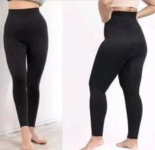 Empetua by Shapermint High Waisted Shaping Leggings Black (4XL) NWT!