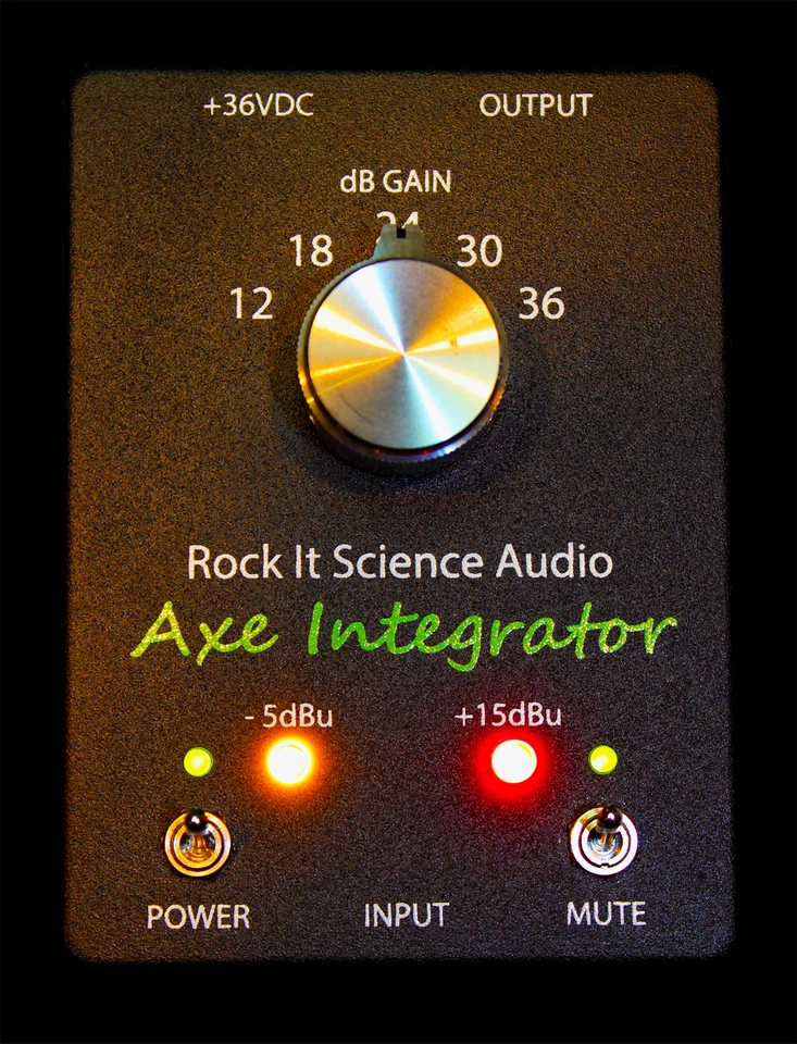Axe Integrator Brand New, All-Discrete Guitar-Bass preamp with Jensen xfmr. - Image 2 of 3