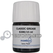 Moebius 8200 Watch Grease Oil - 15 mL Bottle - Swiss Made