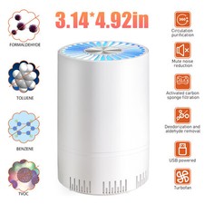 Home True HEPA Air Purifier Large Room Air Cleaner for Allergies Smoker Pet Dust