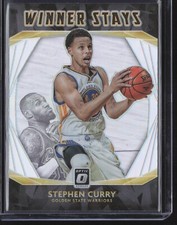 2020 Panini Donruss Optic Winner Stays Holo Prizm Stephen Curry LeBron James #3