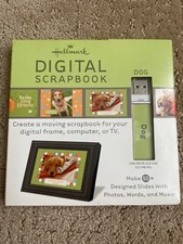 Hallmark Digital Scrapbook Dog, NEW