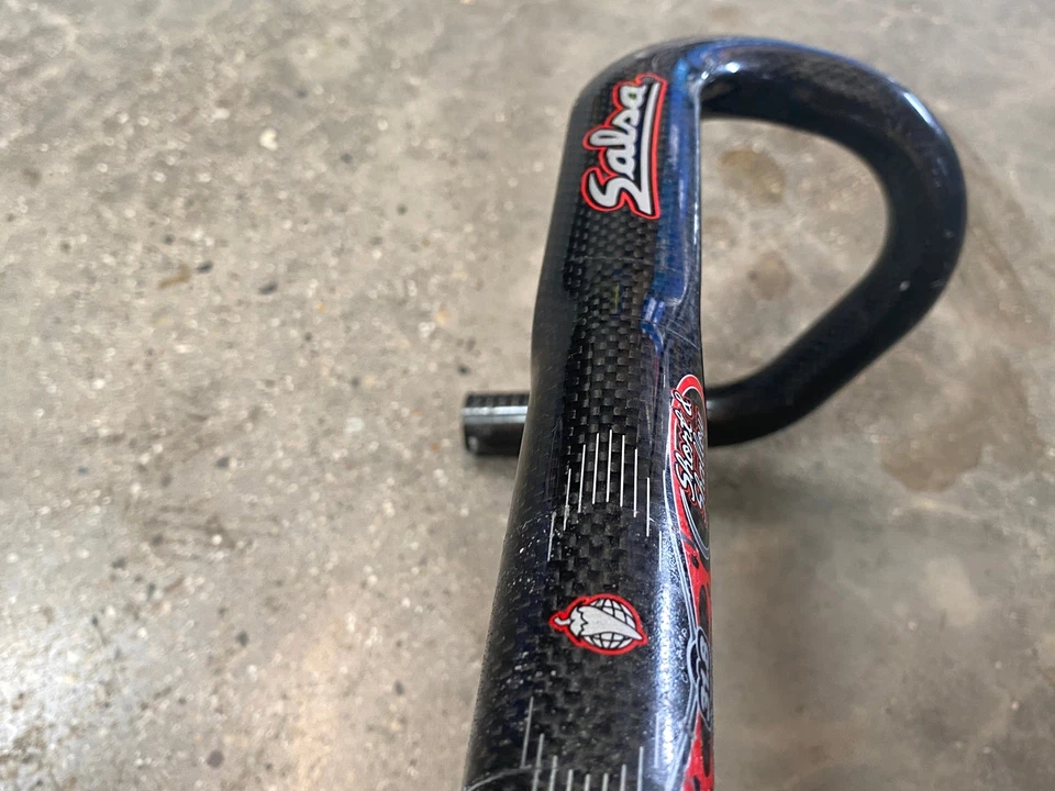 Barras de carbono curtas e rasas Salsa 31,8 mm 42 cm - Imagem 4 de 4