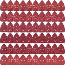 50x Mouse Detail Sanding Sheets Hook Loop Sandpaper 60-220 Grit for Black+Decker