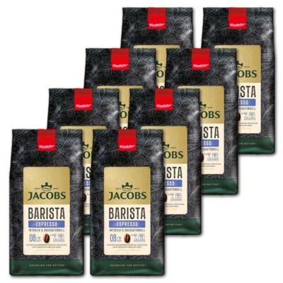 8 KG Jacobs Barista Espresso Kaffeebohnen