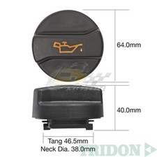 TRIDON OIL CAP FOR Volkswagen Golf V 1.9 TDi 08/04-03/08 4 1.9L BKC 8V 