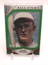 2019 Topps Gallery Hall of Fame Rogers Hornsby Green Parallel /250