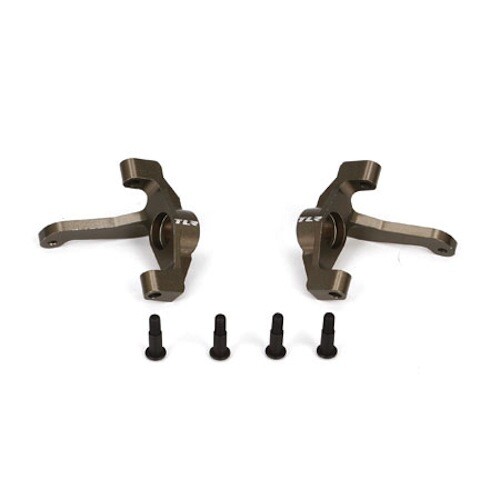 Team Losi Racing TLR334007 Aluminum Front Spindle Set: TLR