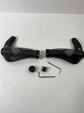 Ergonomic MTB Mountain Bike Bicycle Handlebar Rubber Grips Cycling Lock-On Ends