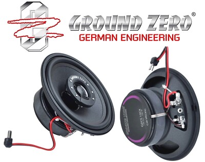 Ground Zero  12cm Koax  für Mercedes Benz W124 vorne