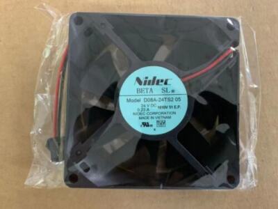 1pcs New NIDEC D08A-24TS2 05 24V 8CM Cooling Fan *
