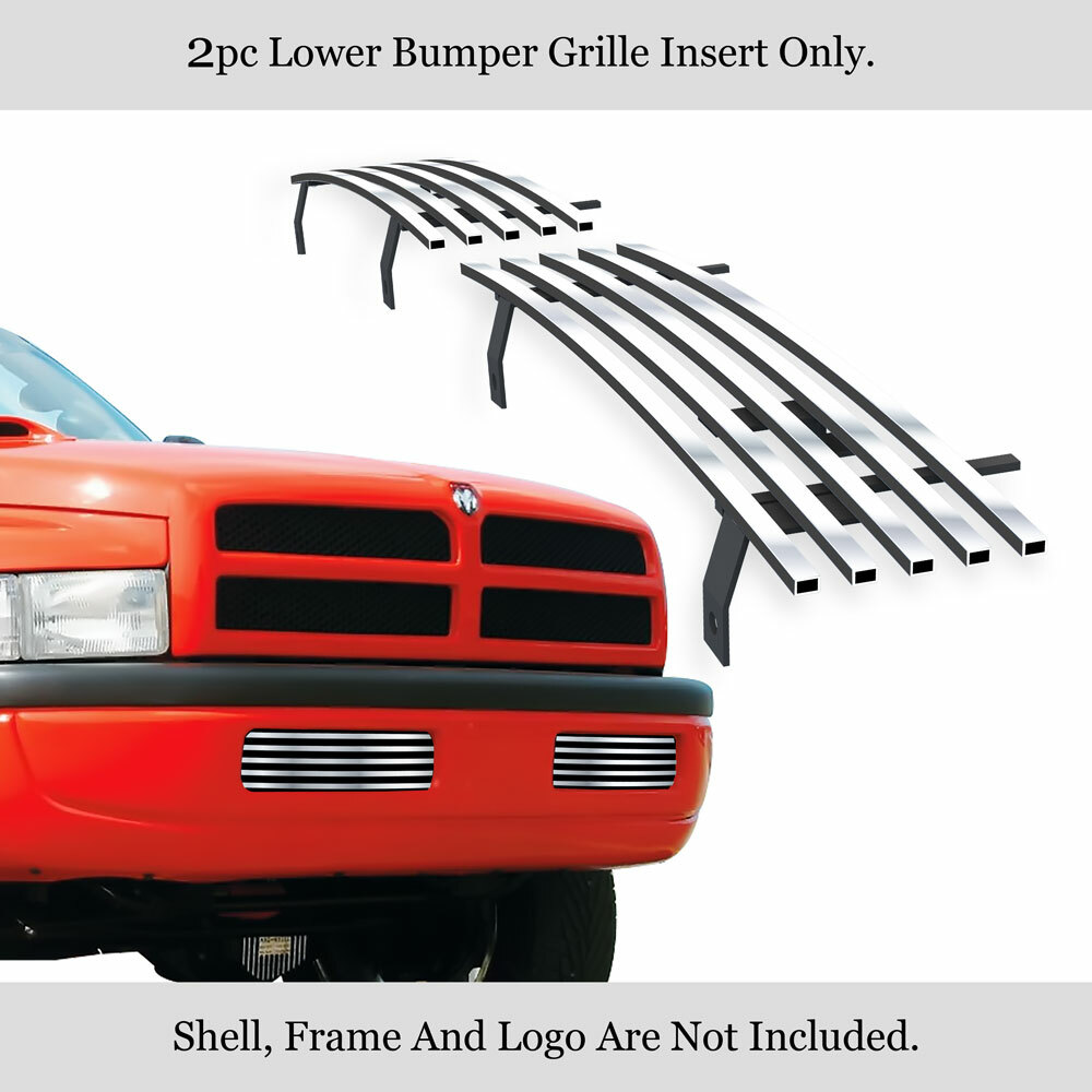 1994-2001 Dodge Pickup Lower Bumper Billet Grille Insert - Sleek Upgrade for Enhanced Style & Durability