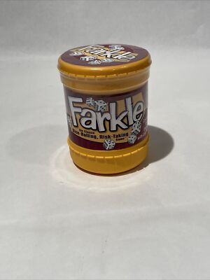 2015 Patch Products Farkle Game In Yellow Cup Brand New Sealed!!