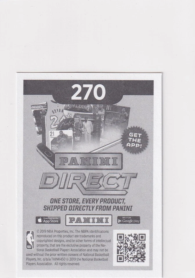 Pegatina/tarjeta Panini Holo Silver Parallels Marc Gasol Raptors NBA 2019-20 - Y1288 Foto 2 de 2