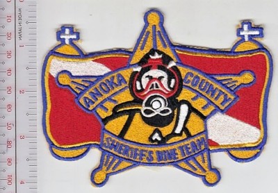 Anoka County Sheriff's Office SCUBA Dive Team Police Diver Search NO TARIFF