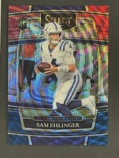 SELECT 2021 CONCOURSE SAM EHLINGER RC /249 COLTS 98 RED WHITE & BLUE Tri Color