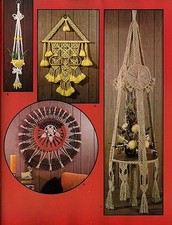 Plant Hanger  Hanging Shelf Patterns - Craft Book: MC100 Macrame East