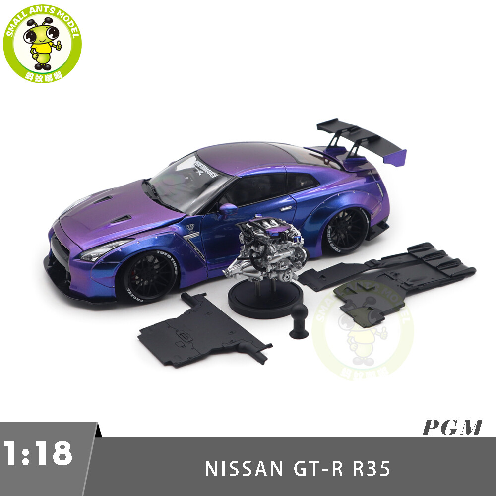 1/18 LB WORKS Nissan GT R GT-R R35 Type 1 Chameleon Diecast
