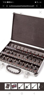 TREND SET/SS31X1/4TC ROUTER CUTTER STARTER SET X30 PCS