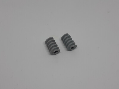 2x Lego  Technic Schnecke lang 4716 hellgrau Gear Worm Screw 32905 61854