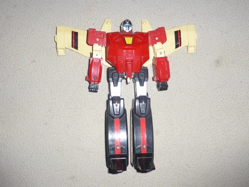 VINTAGE BANDAI BH-02 MACH BLASTER MACHINE ROBO TRANSFORMER FIGURE TOY GOBOT 1987