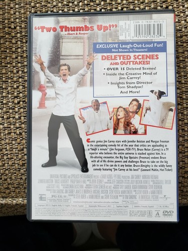 Bruce Allmächtig (DVD, 2003, Breitbild) mit Jim Carrey - Bild 2 von 2