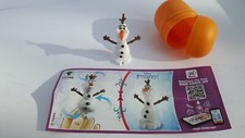 Kinder Surprise Frozen 2016 Snowman Olaf