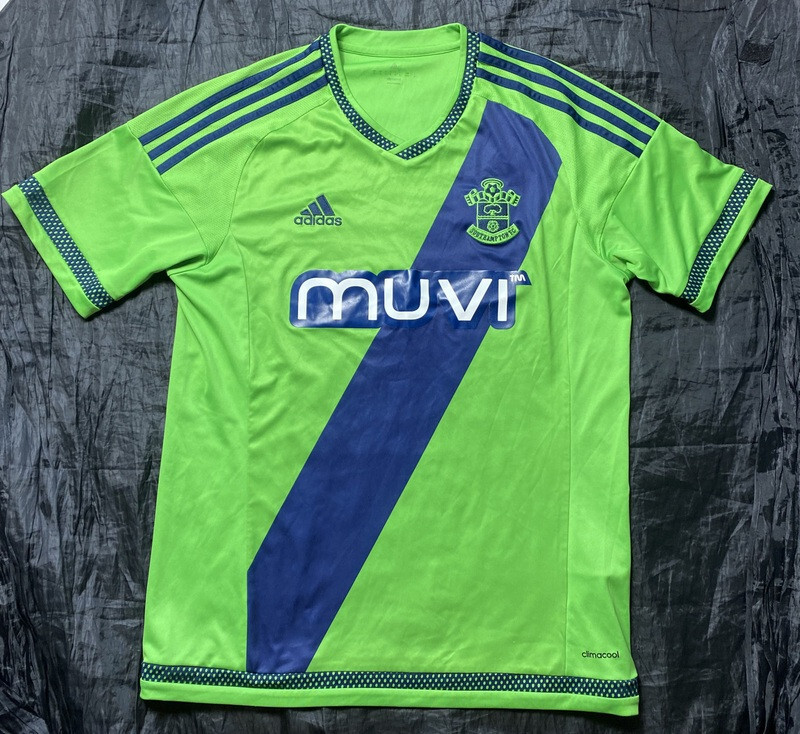 SOUTHAMPTON FC Saints away jersey shirt trikot ADIDAS 2015-2016 adult SIZE M